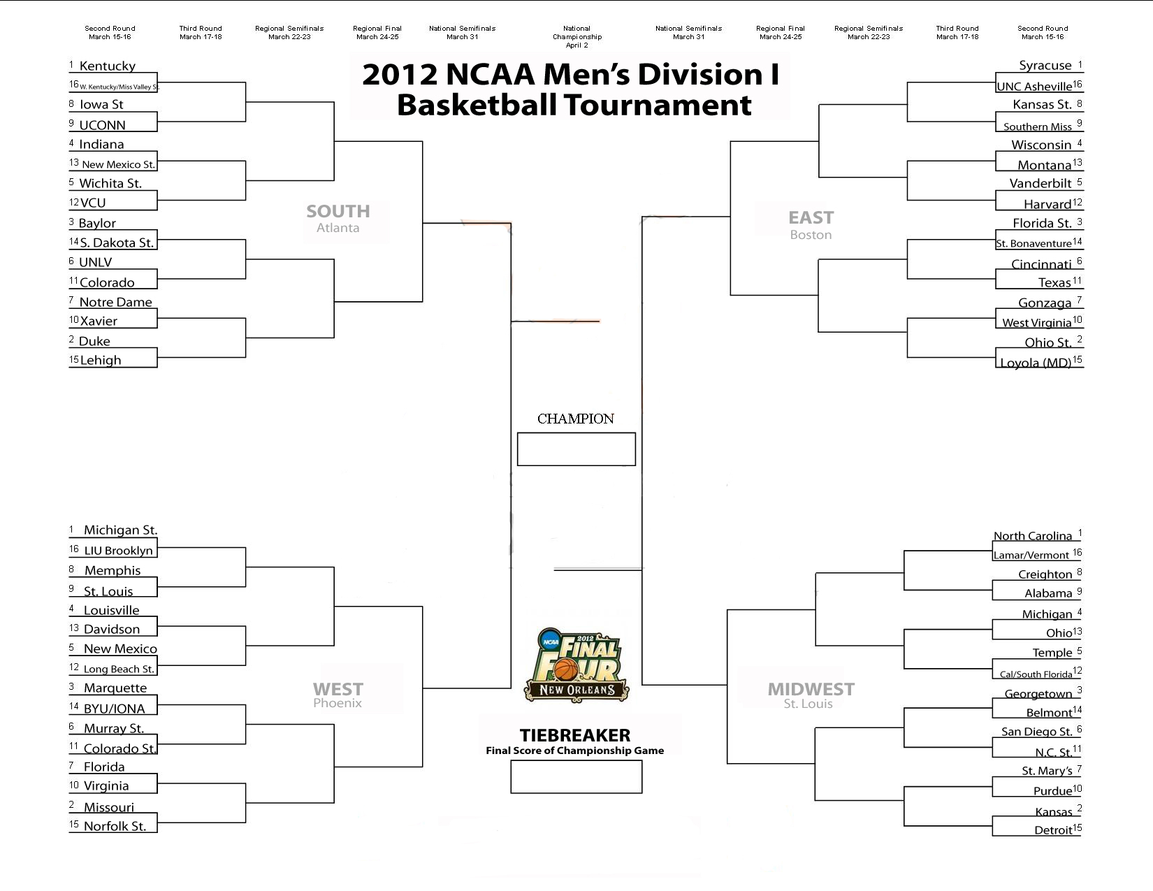 March Freakin' Madness: In Like A Lion