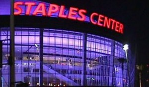 Sports Traveling with Anbritt -  Staples Center in Los Angeles 