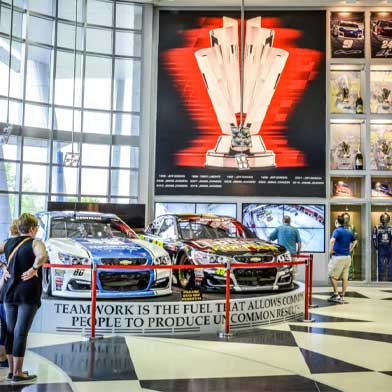 Coca-Cola 600 Exclusive behind the scenes race shop tour