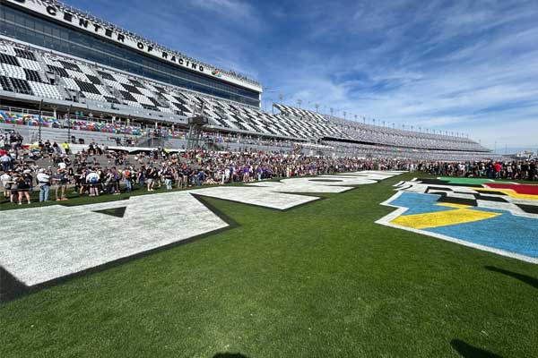 Rolex 24 infield pass at Daytona Speedway
