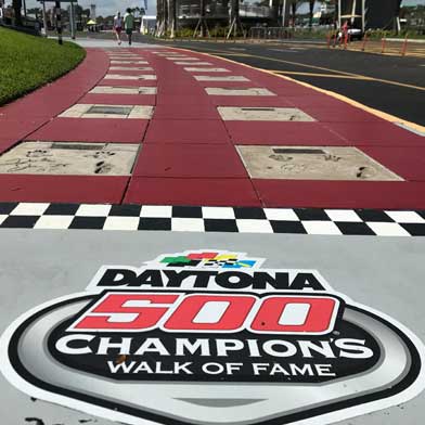 Daytona 500 Daytona 500 Walk of Fame at Daytona International Speedway