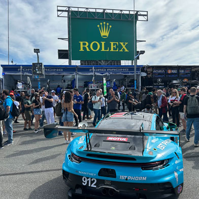 Rolex 24 Garage tour at Daytona Speedway during Rolex 24 package