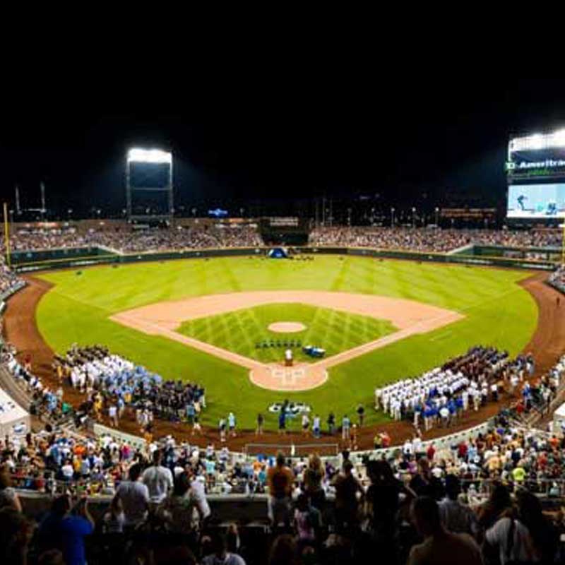 College World Series Evening Game 