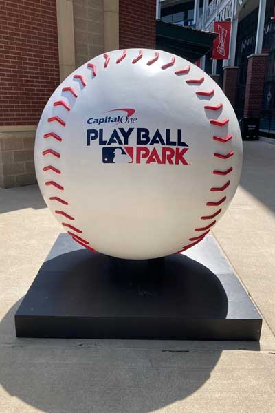 From the entrance to the MLB All Star Game and Home Run Derby