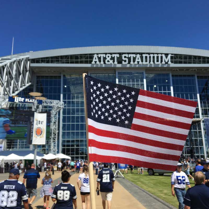AT&T Stadium home of the Dallas Cowboys
