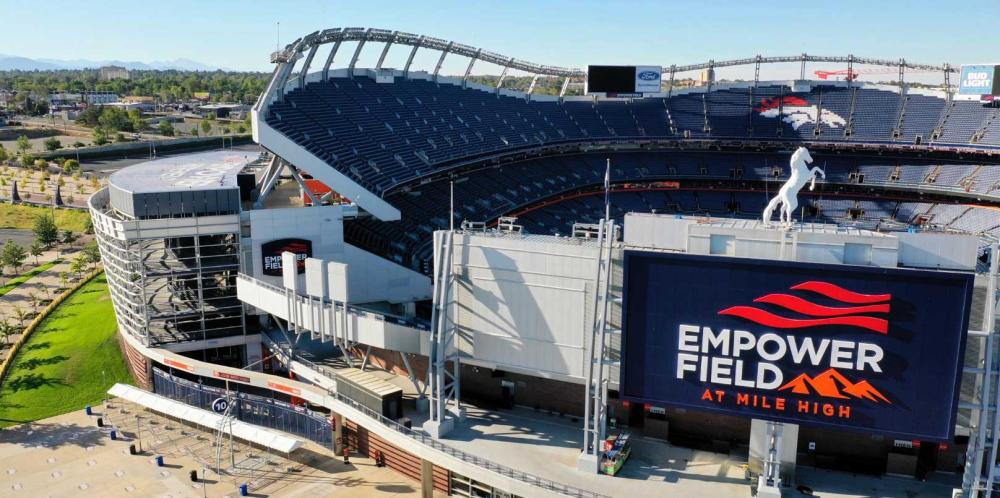 Denver Broncos Denver Broncos football stadium in Denver Colorado