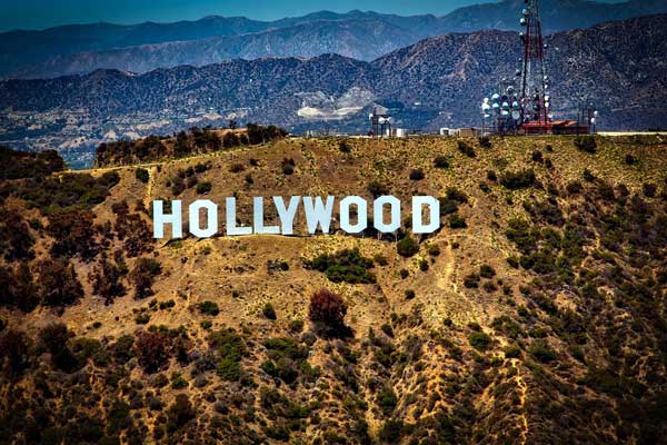 Hollywood sign in LA