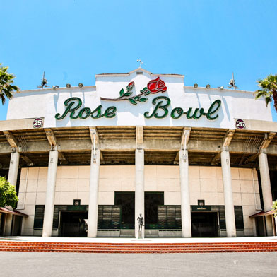 Rose Bowl entrance to the stadium 