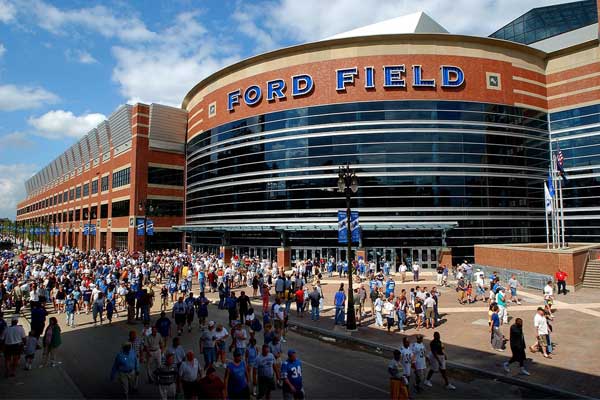Exterior of Ford Field