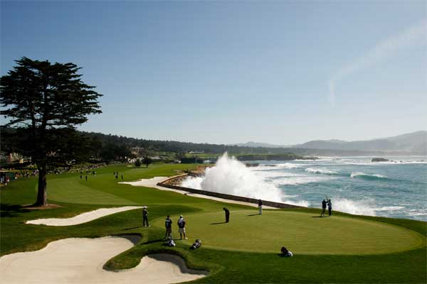 Pebble Beach Links host of the 2027 US Open Golf Tournament