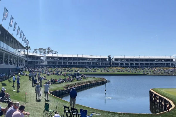 View from the 17th Hole at TPC Sawgrass during The Players