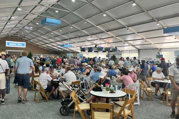 Trophy Club Upgrade at US Open Golf Tournament