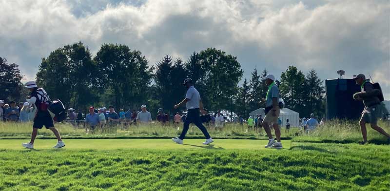 U.S. Open Golf Tournament Players at the US Open Golf Tournament