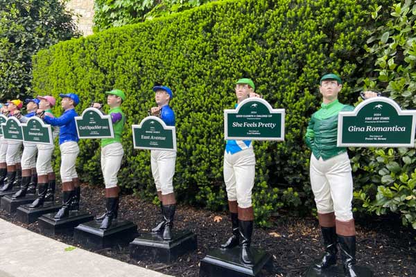 Entrance to Keeneland Race Course Lexington Kentucky