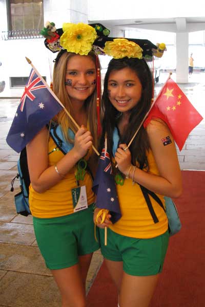 Fans of the Olympic Games
