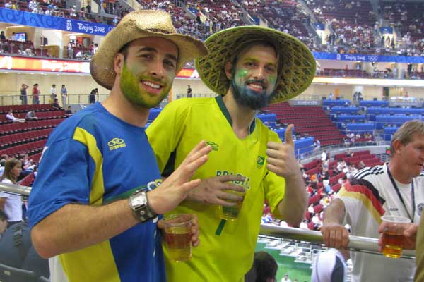 Olympics Fans at Olympic Event