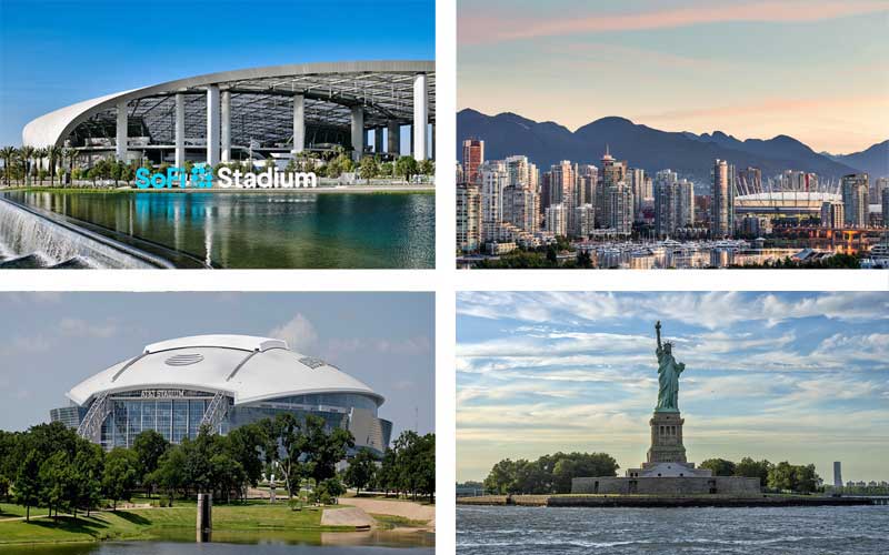World Cup Travel Package host cities