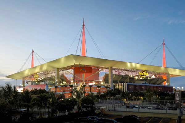 Hard Rock Stadium host of the Miami Open Tennis Tournament