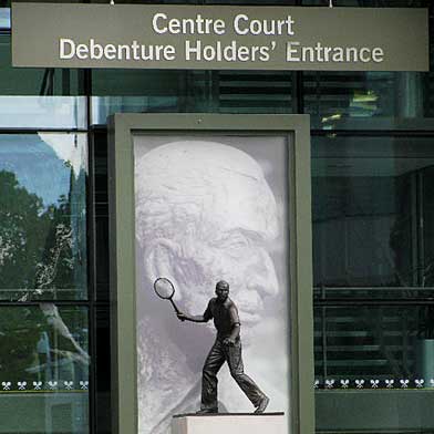 Debenture Tickets entrance at Wimbledon Centre Court