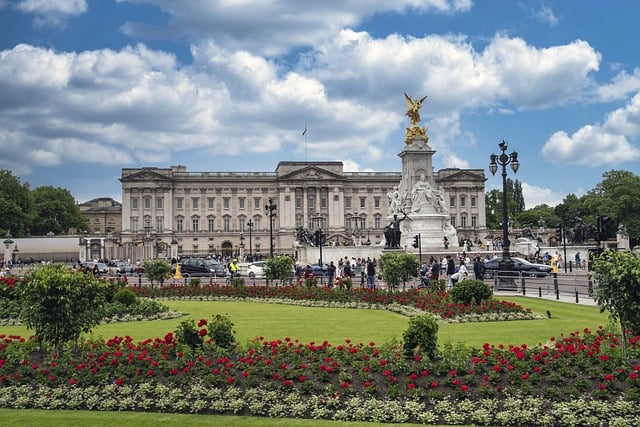 Buckingham Palace in London England