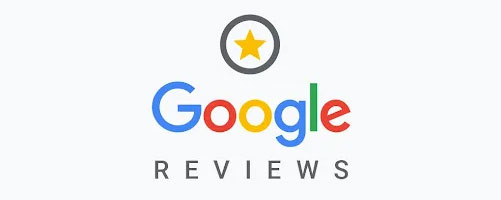 Google Reviews logo with star icon and Google branding