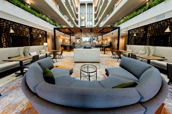 Embassy Suites Lounge Area