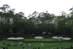 Augusta National during the Masters Practice Rounds