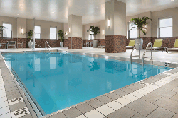 Pool Area at the Embassy Suites Pittsburgh Hotel