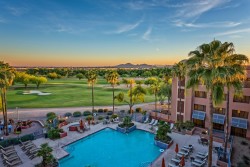 Pool Area at Marriott Scottsdale McDowell Mountains