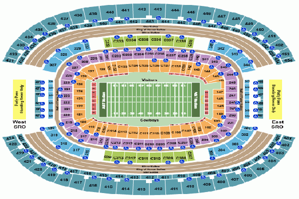 Cotton Bowl Dallas Seating Chart
