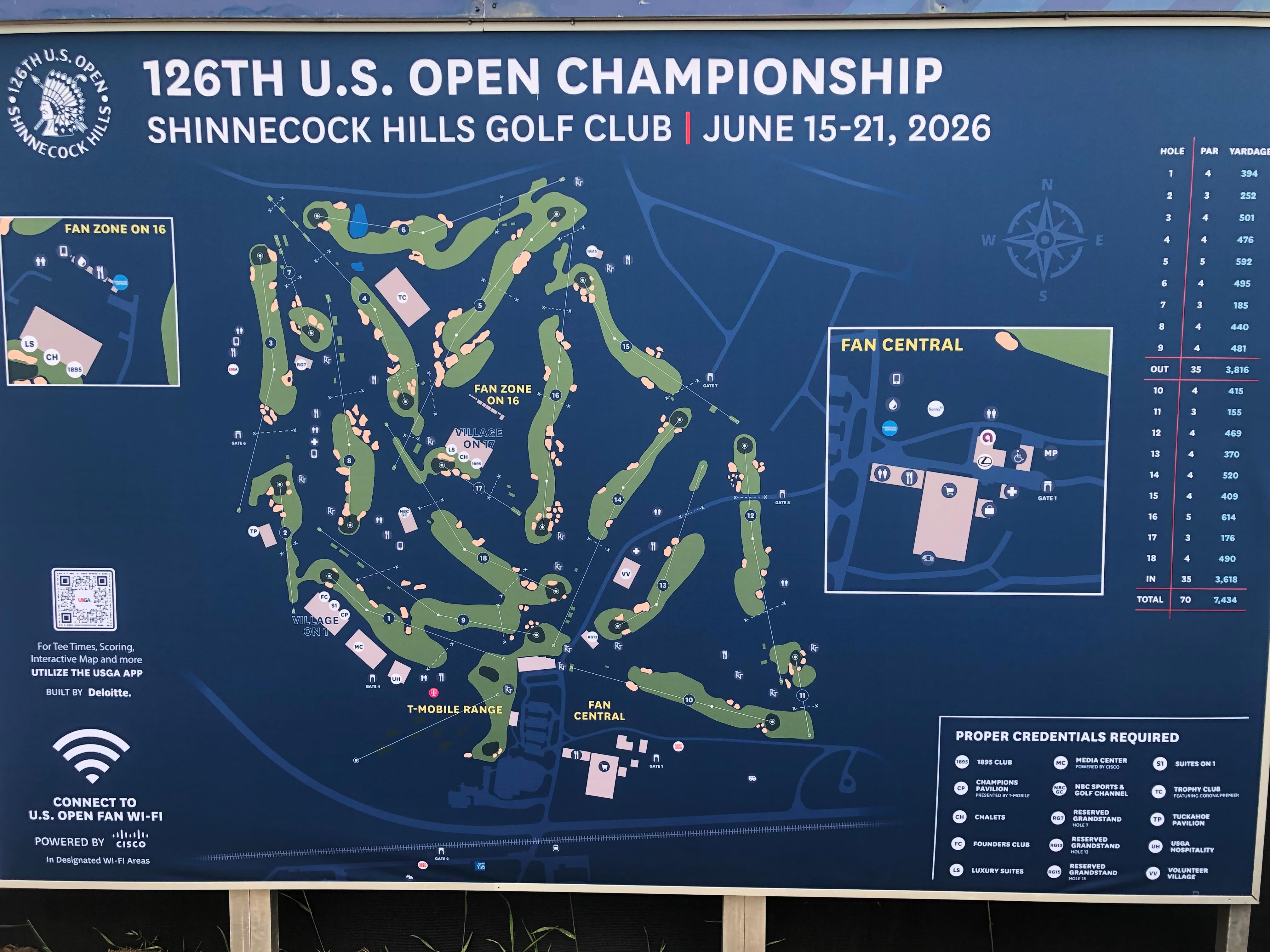 Good morning golf fans! #usopen #usopengolf #golftrip⛳️