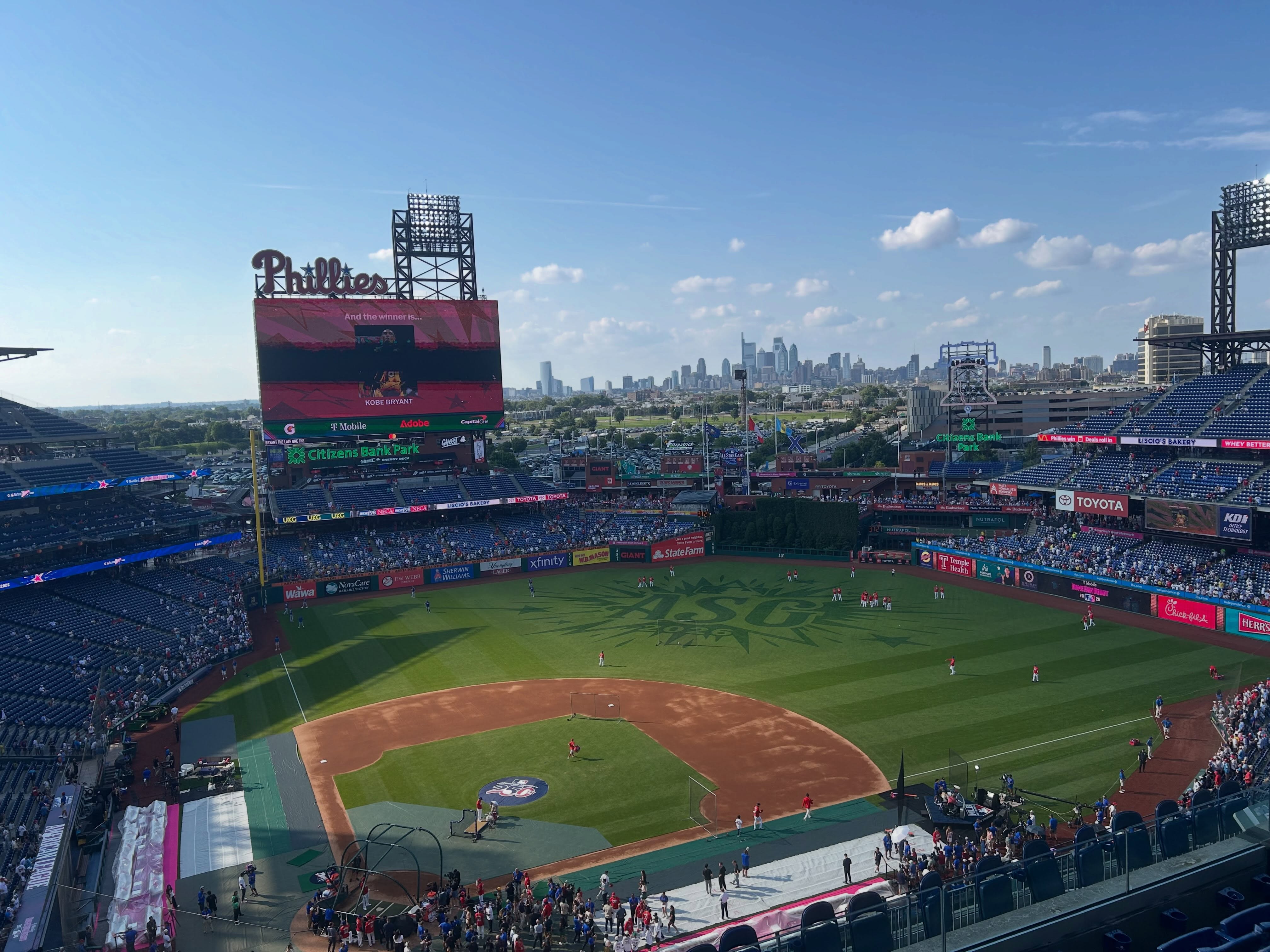 We have arrived! #mlb #mlballstargame #homerunderby #visitphilly