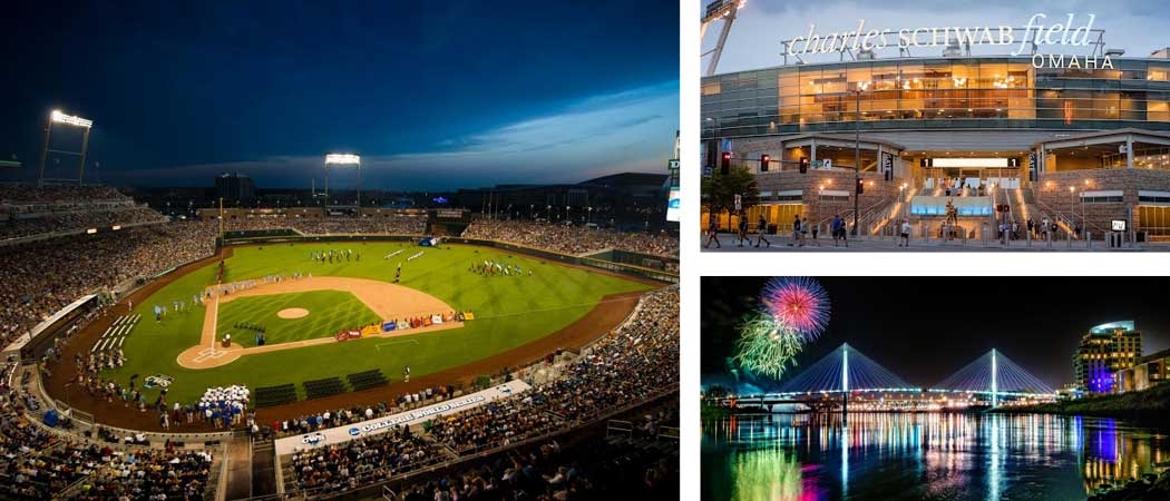 College World Series in Omaha Nebraska