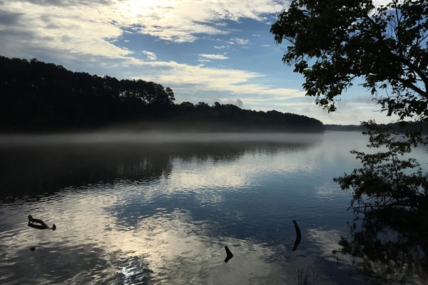 Augusta River in Augusta Georgia