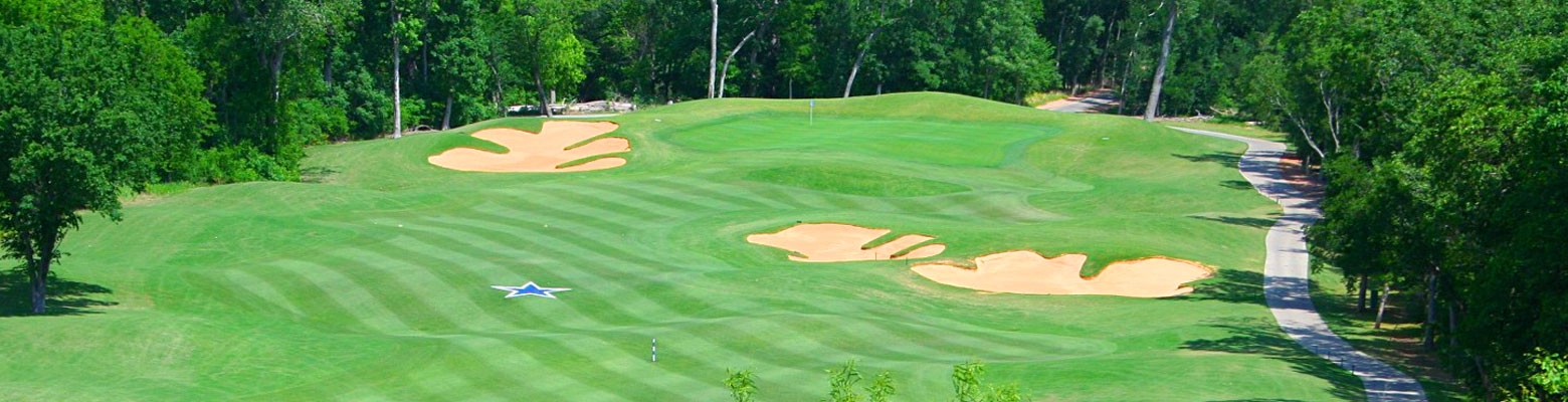 The Star on the course at the Cowboys Golf Club 