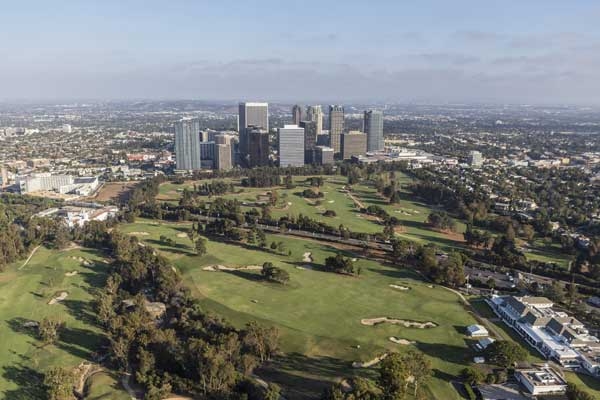 LA Country Club site of the 2023 US Open Golf Tournament 