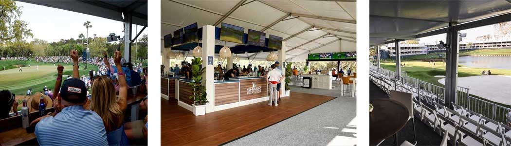 Hospitality Venues with VIP Access at the Players Championship Golf Tournament