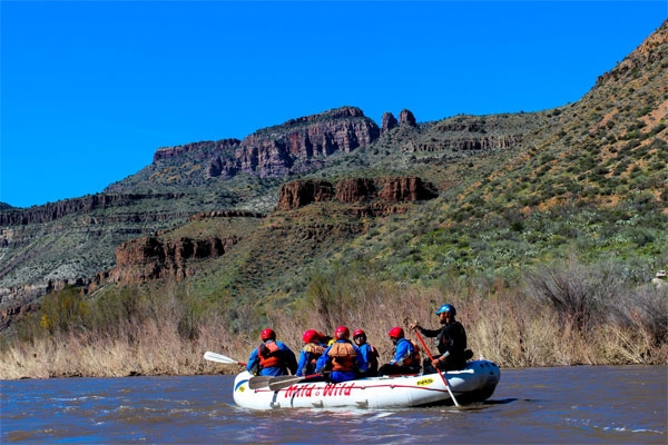 Rafting in Scottsdale Arizona 