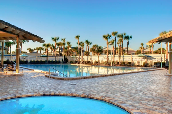 The pool at the Marriott Resort Sawgrass at the TPC Sawgrass Golf Course