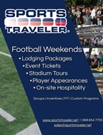 2019 Sports Traveler Football Weekend Brochure 