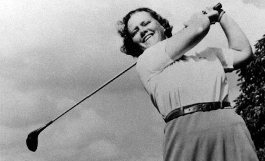 The legendary women's golfer Patty Berg