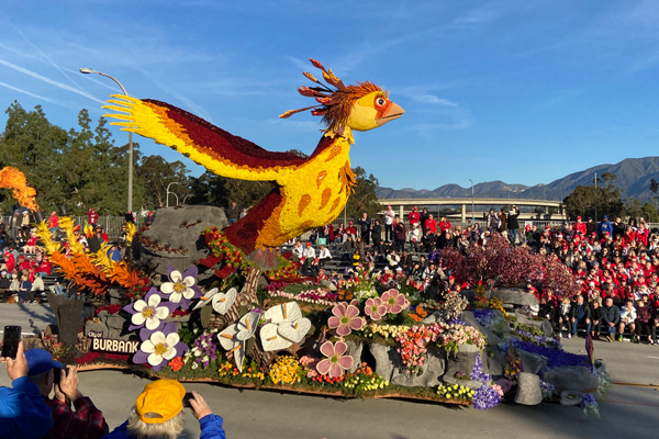 2020 Rose Parade Float 