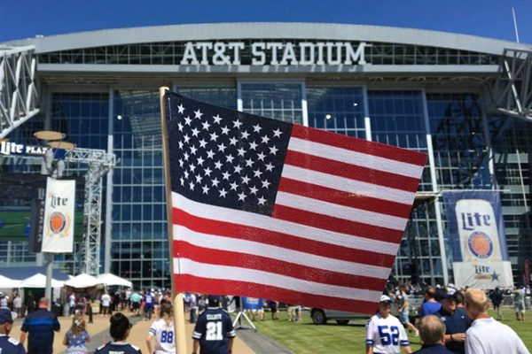 AT&T Stadium home of the Dallas Cowboys