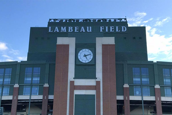 Lambeau Field home of the Green Bay Packers