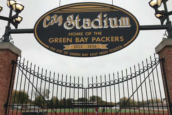 City Stadium the original home of the Green Bay Packers