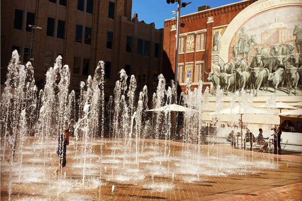 Sundance Square in Fort Worth, Texas